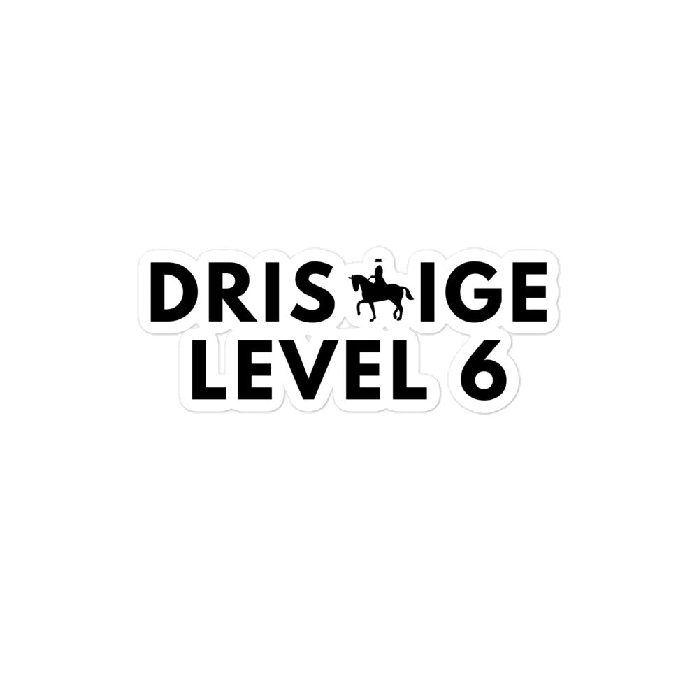 Dris-ige. Level 6. Sticker