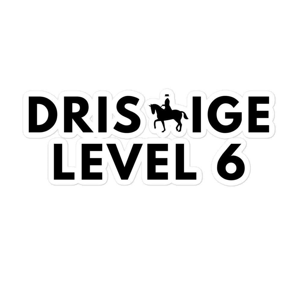 Dris-ige. Level 6. Sticker