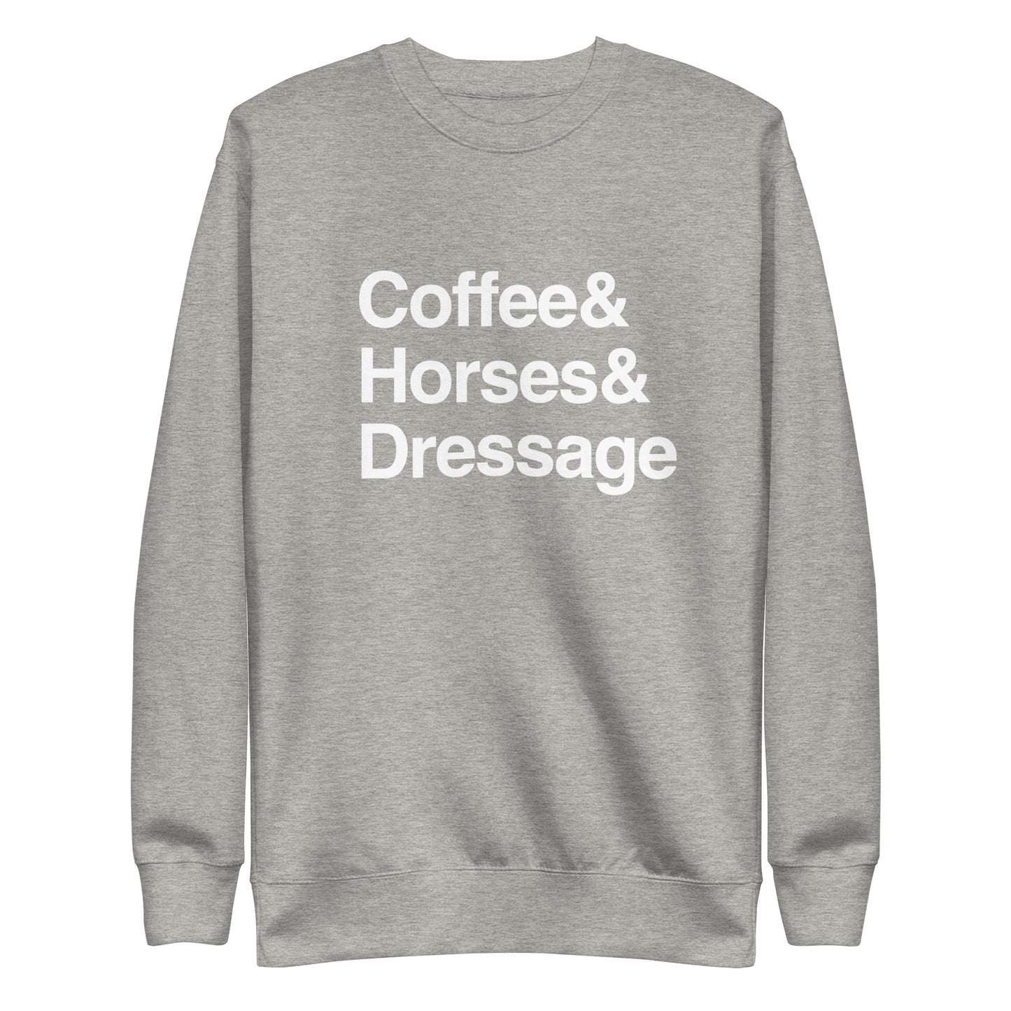 Coffee & Horses & Dressage