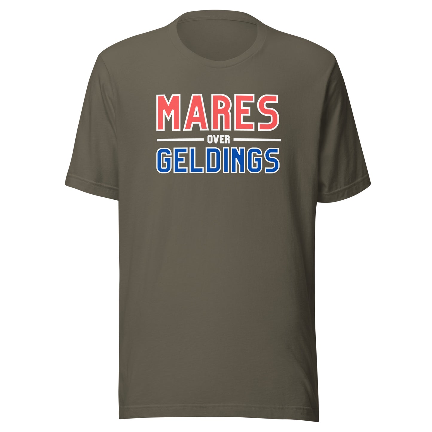 Mares over Geldings | Unisex t-shirt