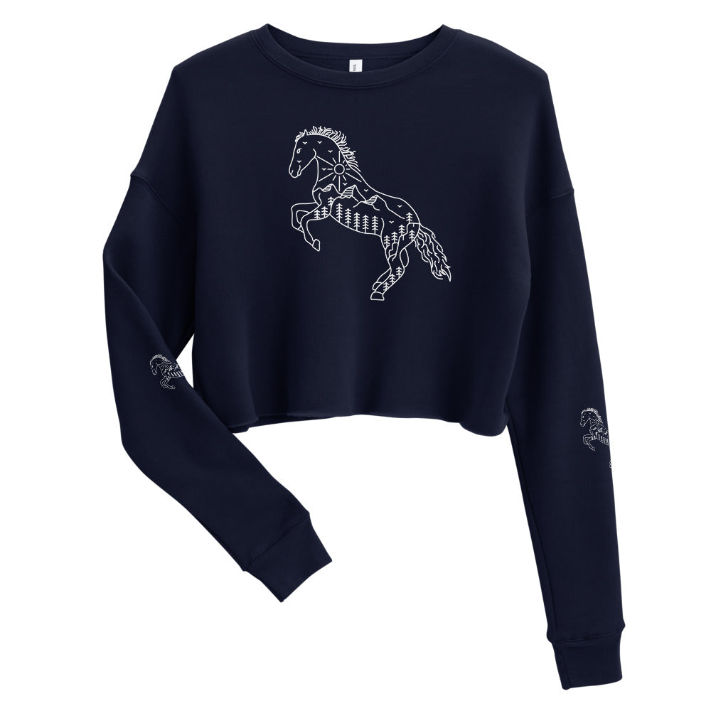 Wild Thing Crop Sweatshirt
