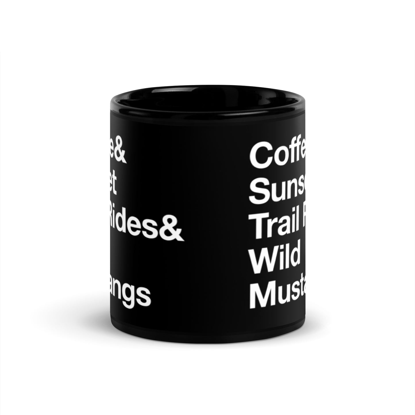 Coffee & Wild Mustangs mug