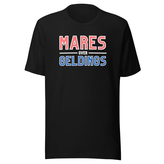 Mares over Geldings | Unisex t-shirt